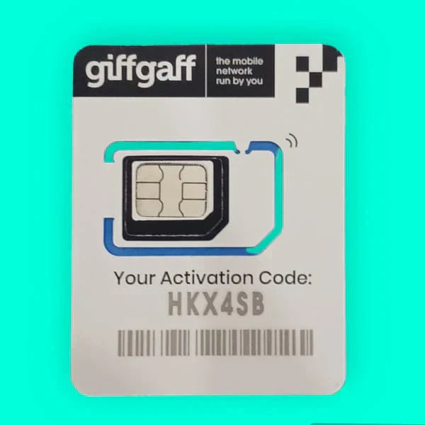 Lifetime GiffGaff UK Sim For OTP Codes